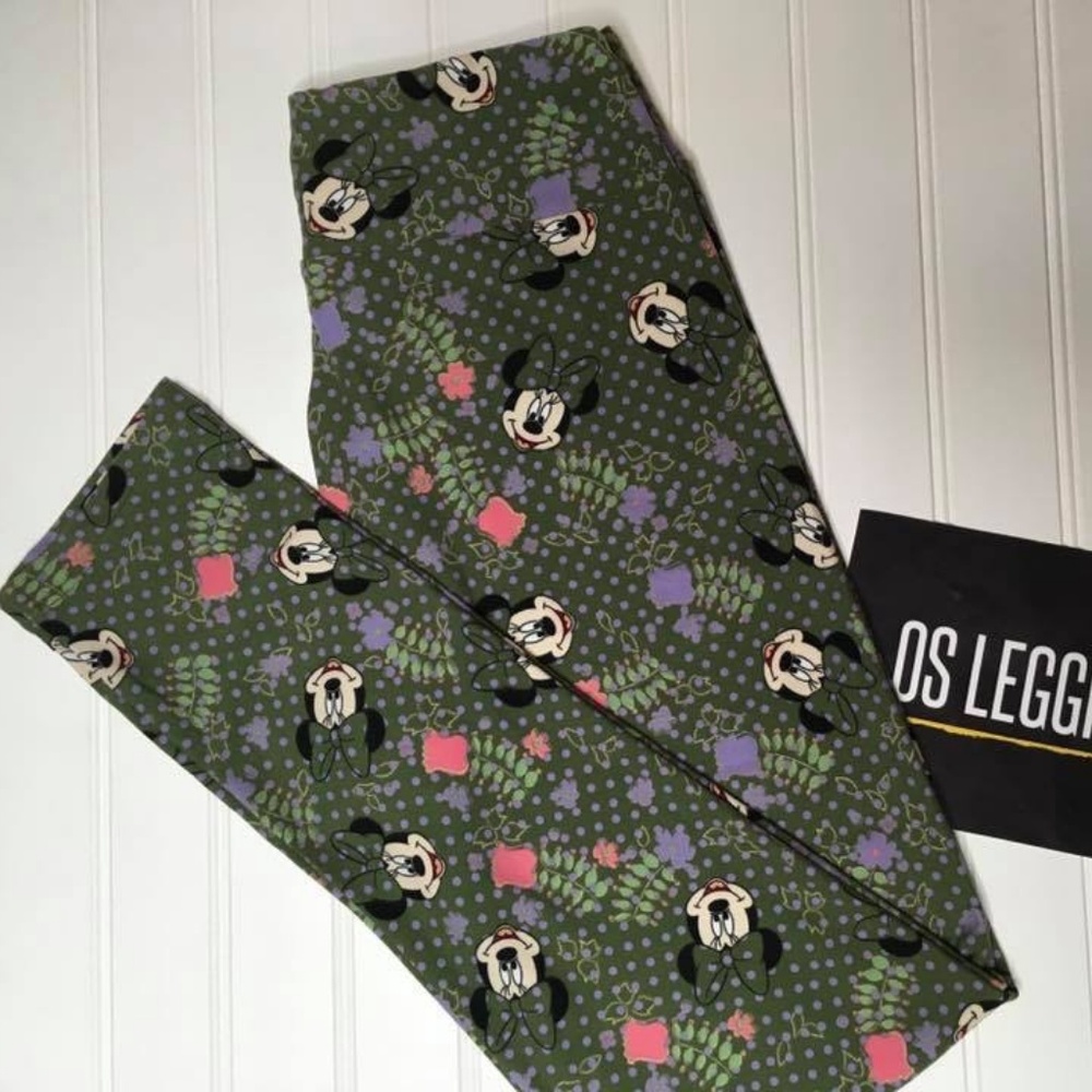 LuLaRoe One Size Minnie Mouse Leggings